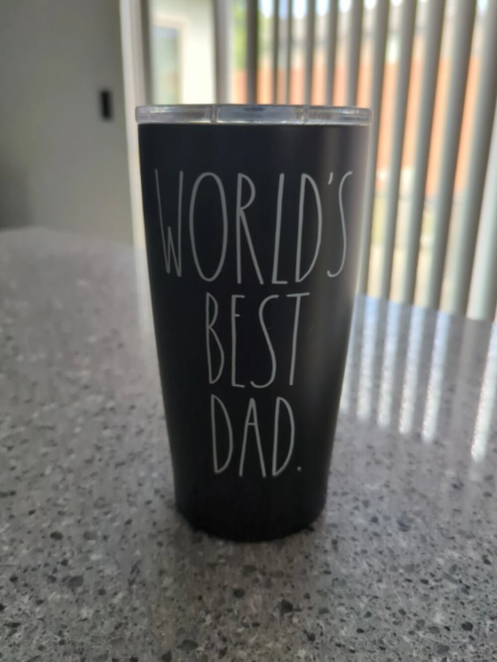 Rae Dunn World's Best Dad 17oz Tumbler